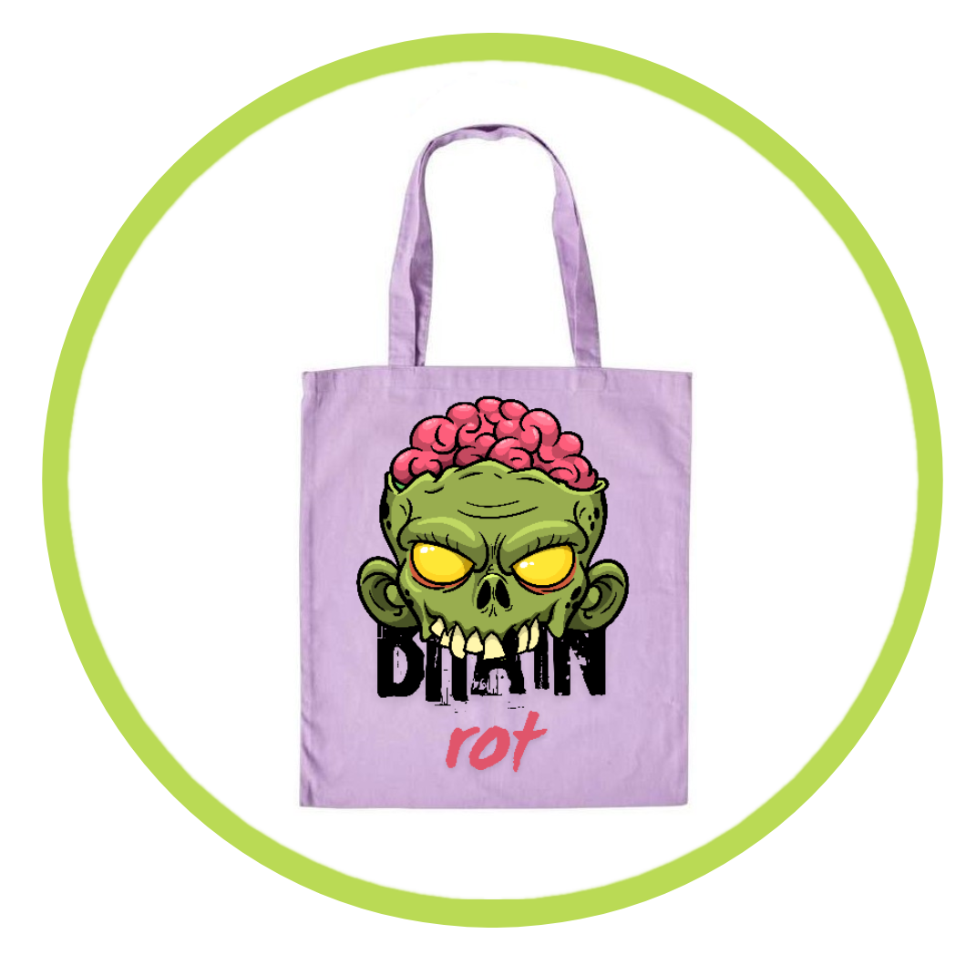 Brain Rot Tote Bag