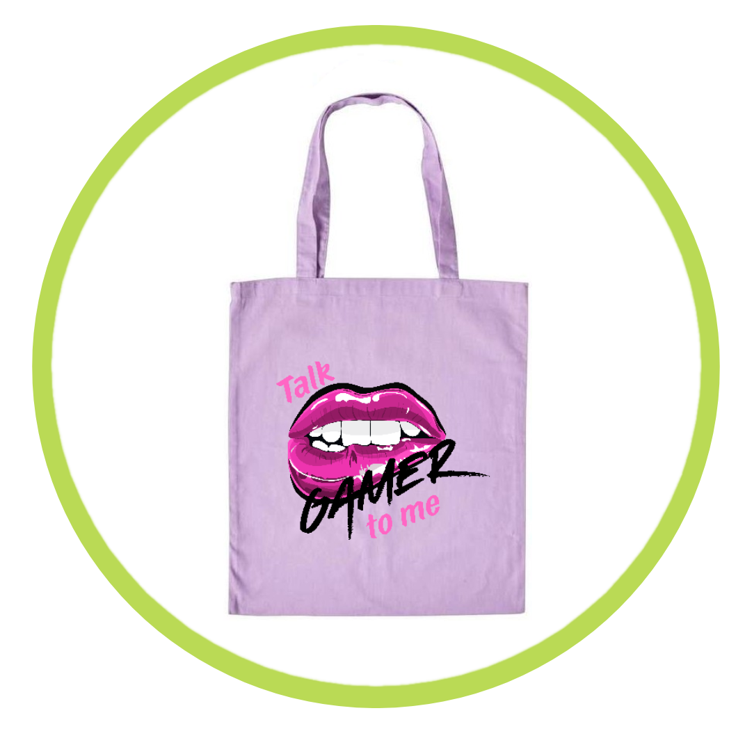 Talk Gamer To Me Tote Bag