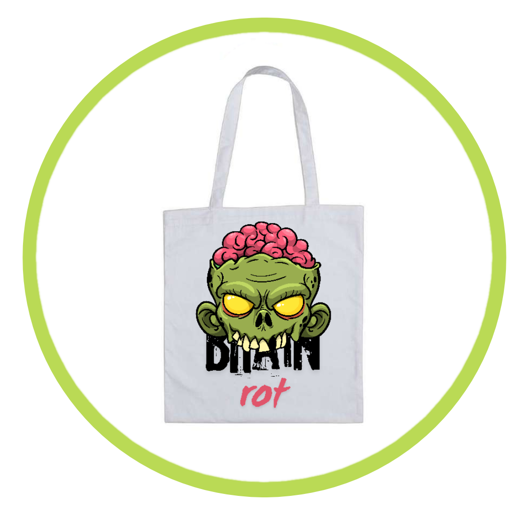 Brain Rot Tote Bag