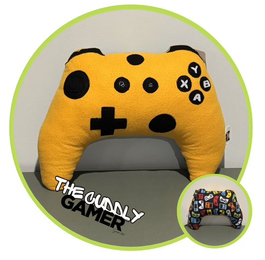 Yellow Controller Lap Pillow