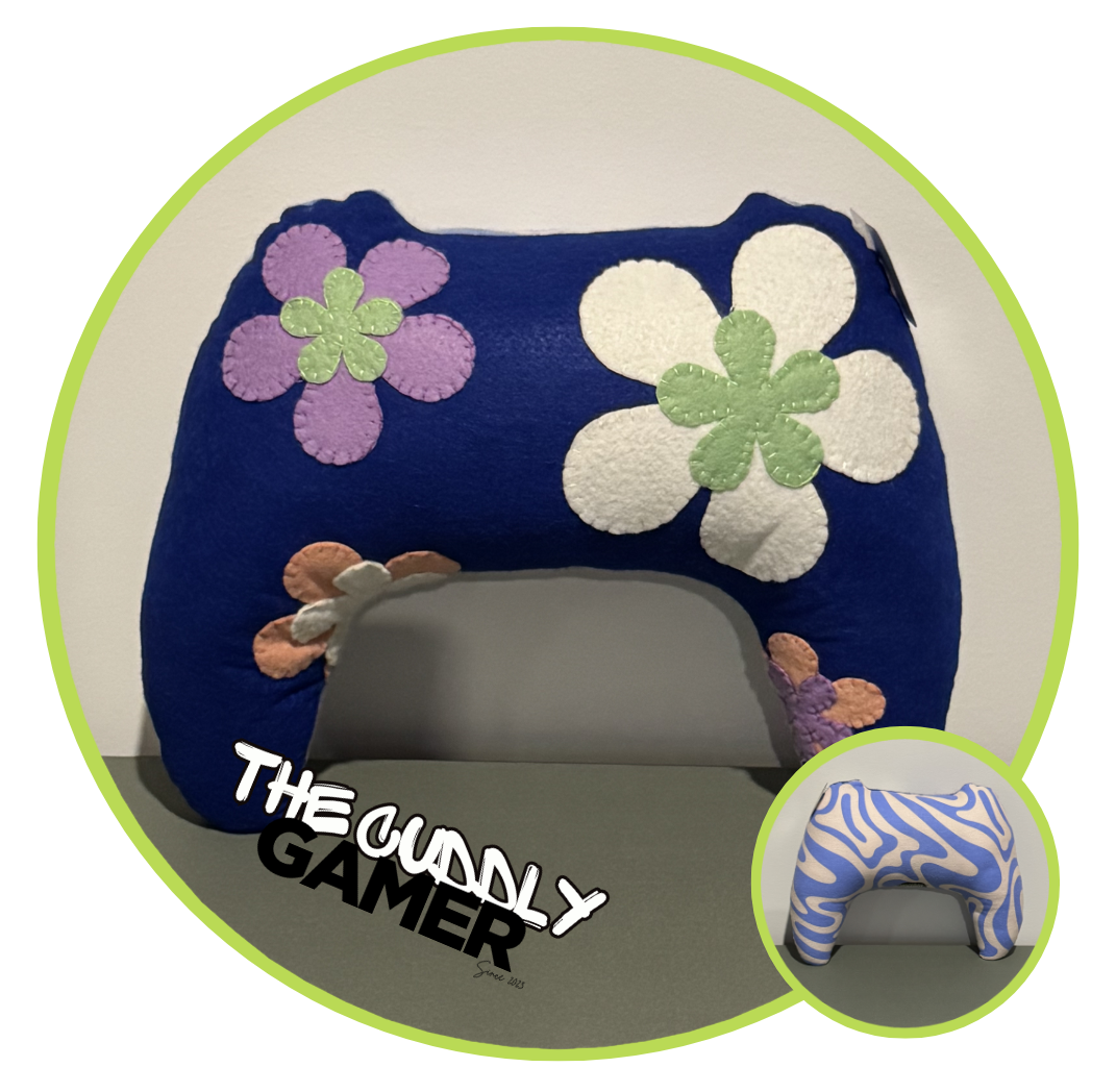 Flower Power Controller Lap Pillow
