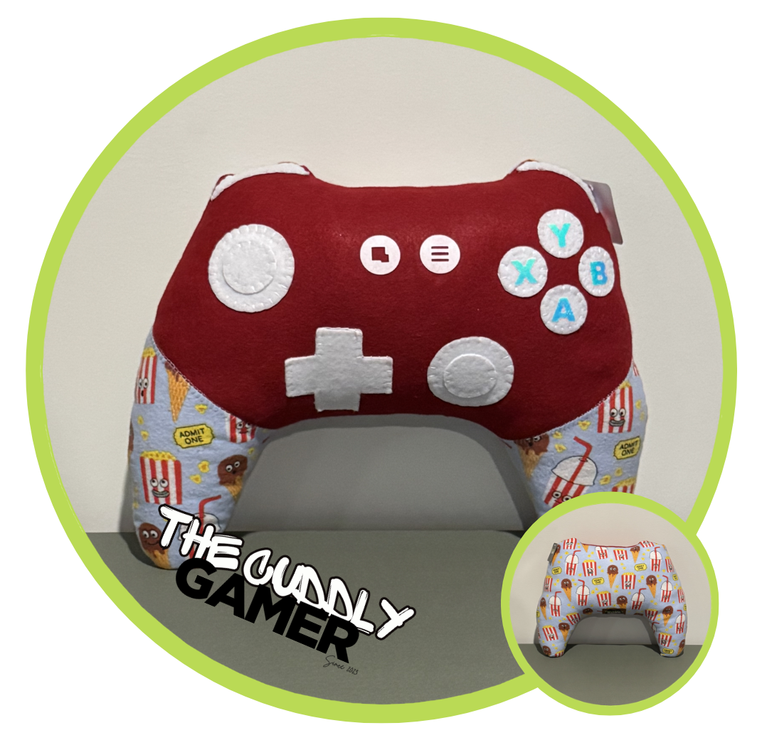 Popcorn Controller Lap Pillow